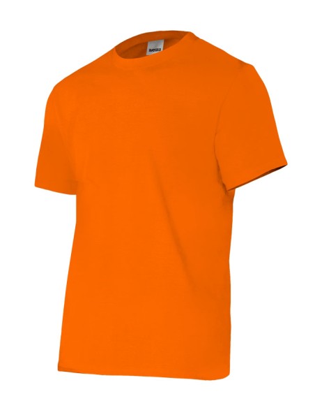 CAMISETA MANGA CORTA. NARANJA TALLA S-3XL